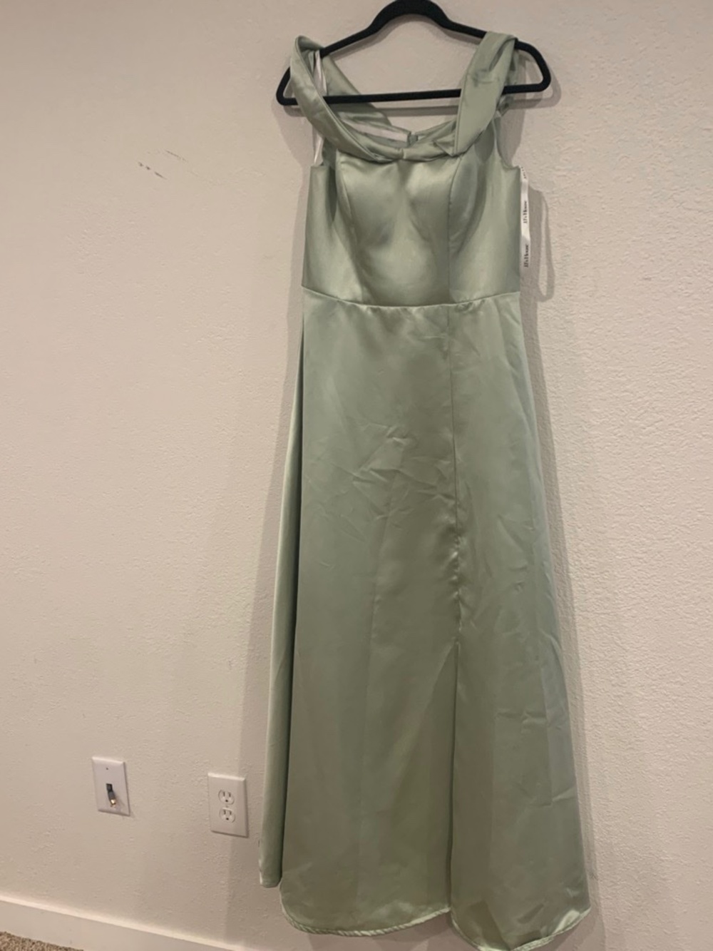 JJs House Celadon Bridesmaid dress